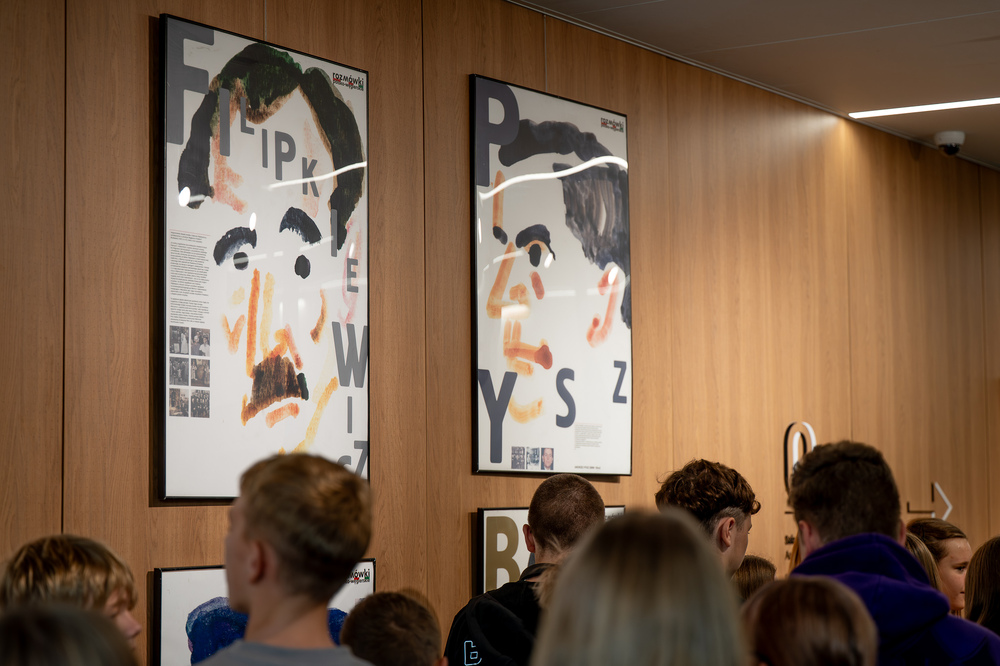 Wernisaż wystawy Krzysztofa Duckiego ROZMÓWKI POLSKO-WĘGIERSKIE. Fot.: IPN Krzysztof Łojko