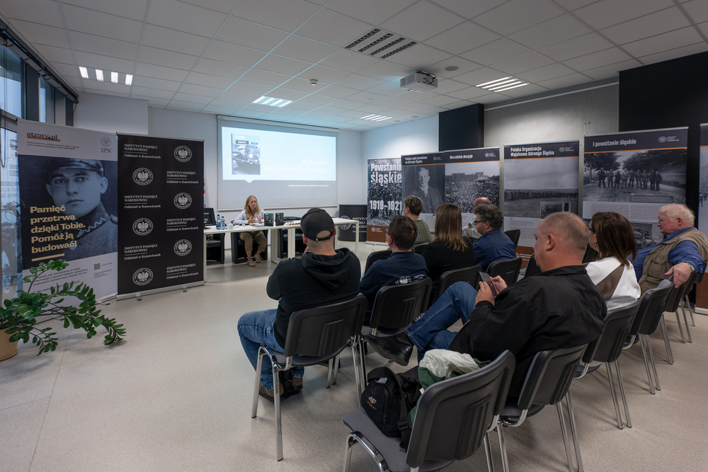 „Czwartki z historią w IPN“ w Przystanku Historia Centrum Edukacyjnym IPN w Katowicach. Fot.: IPN Krzysztof Łojko