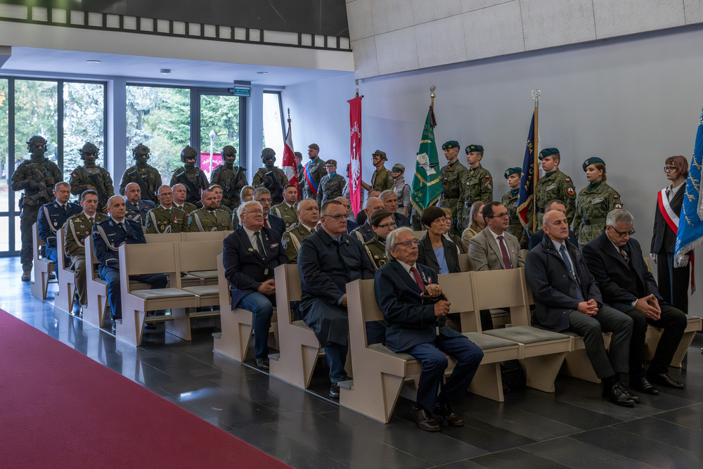 W Warszawie upamiętniliśmy powstańca śląskiego płk. Tadeusza Puszczyńskiego „Konrada Wawelberga” w ramach akcji „Wszyscy jesteśmy ze Śląska!". Fot.: IPN Krzysztof Łojko