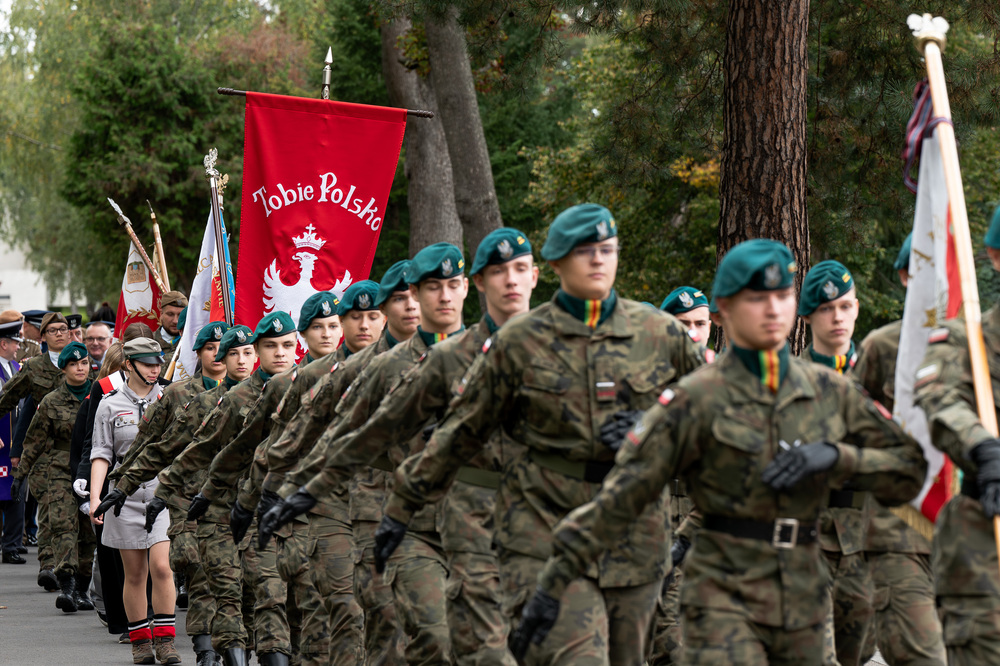 W Warszawie upamiętniliśmy powstańca śląskiego płk. Tadeusza Puszczyńskiego „Konrada Wawelberga” w ramach akcji „Wszyscy jesteśmy ze Śląska!". Fot.: IPN Krzysztof Łojko