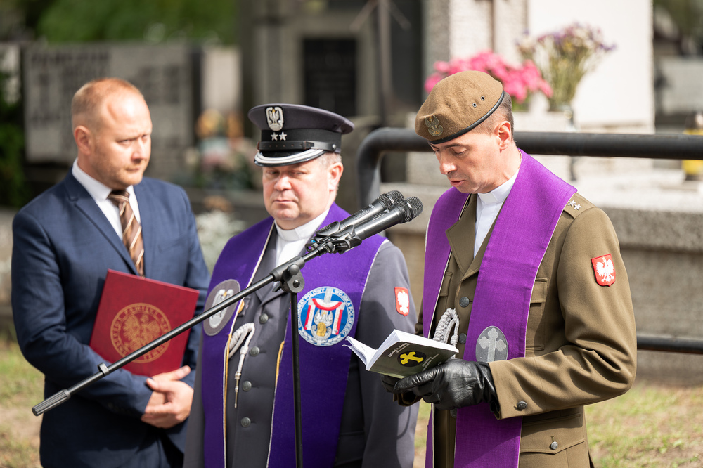 W Warszawie upamiętniliśmy powstańca śląskiego płk. Tadeusza Puszczyńskiego „Konrada Wawelberga” w ramach akcji „Wszyscy jesteśmy ze Śląska!". Fot.: IPN Krzysztof Łojko