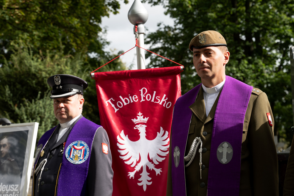 W Warszawie upamiętniliśmy powstańca śląskiego płk. Tadeusza Puszczyńskiego „Konrada Wawelberga” w ramach akcji „Wszyscy jesteśmy ze Śląska!". Fot.: IPN Krzysztof Łojko