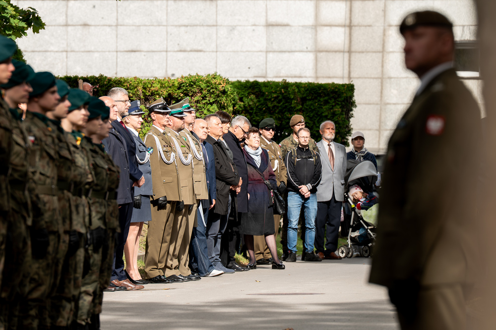 W Warszawie upamiętniliśmy powstańca śląskiego płk. Tadeusza Puszczyńskiego „Konrada Wawelberga” w ramach akcji „Wszyscy jesteśmy ze Śląska!". Fot.: IPN Krzysztof Łojko