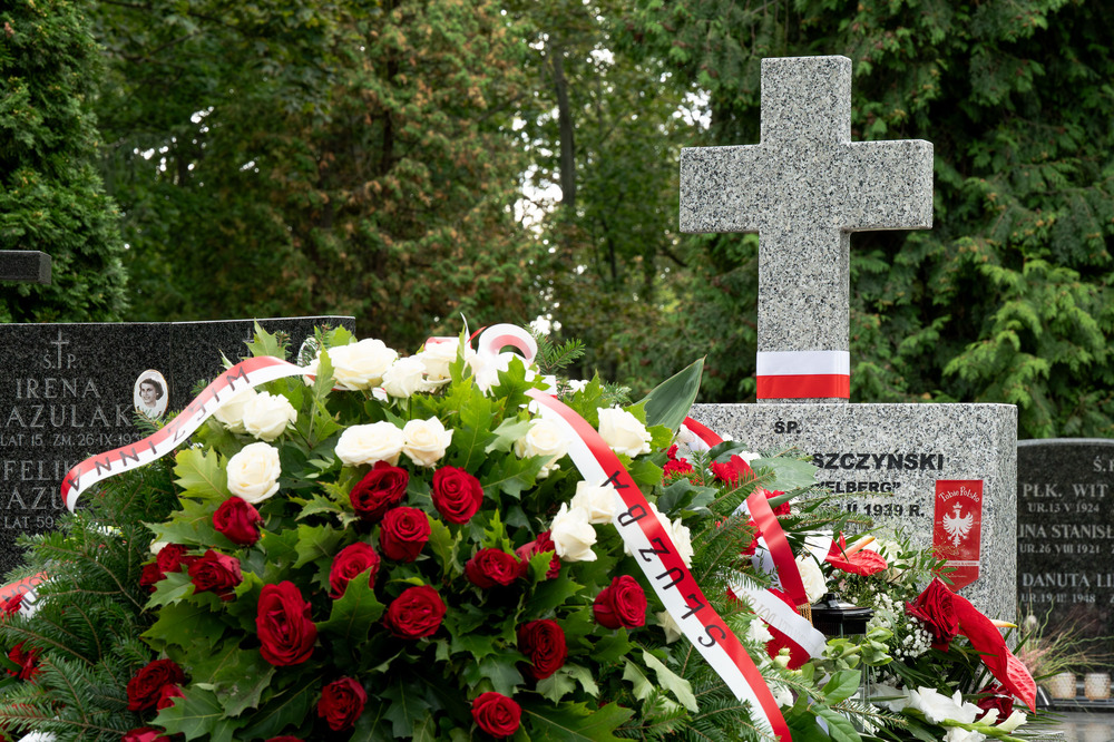 W Warszawie upamiętniliśmy powstańca śląskiego płk. Tadeusza Puszczyńskiego „Konrada Wawelberga” w ramach akcji „Wszyscy jesteśmy ze Śląska!". Fot.: IPN Krzysztof Łojko