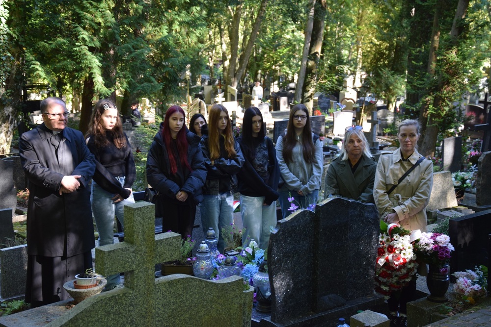 Upamiętniliśmy powstańca śląskiego mjr. Józefa Ryszkę w ramach akcji „Wszyscy jesteśmy ze Śląska!” w Sopocie. Fot. Danuta Mikoda/IPN