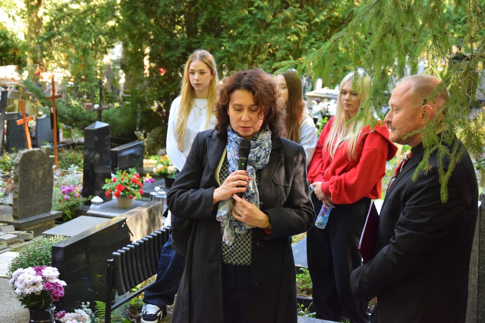 Upamiętniliśmy powstańca śląskiego mjr. Józefa Ryszkę w ramach akcji „Wszyscy jesteśmy ze Śląska!” w Sopocie. Fot. Danuta Mikoda/IPN