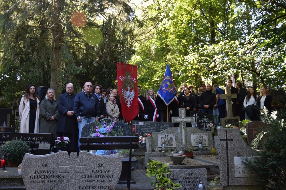 Upamiętniliśmy powstańca śląskiego mjr. Józefa Ryszkę w ramach akcji „Wszyscy jesteśmy ze Śląska!” w Sopocie. Fot. Danuta Mikoda/IPN