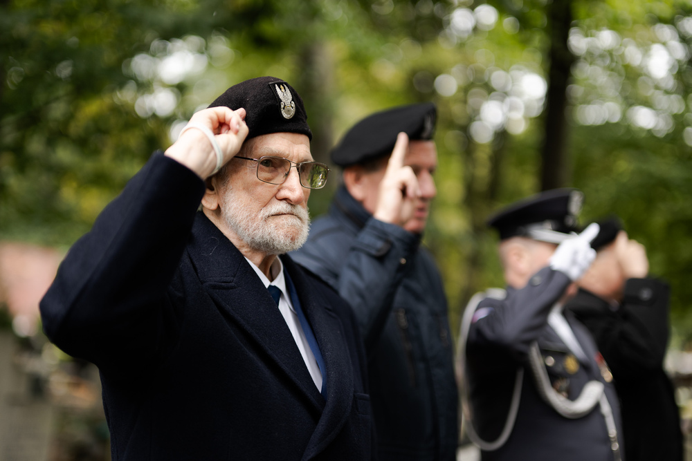 Upamiętnienie dr. Juliusza Niekrasza w ramach obchodów Dnia Polskiego Państwa Podziemnego. Fot.: IPN Krzysztof Łojko