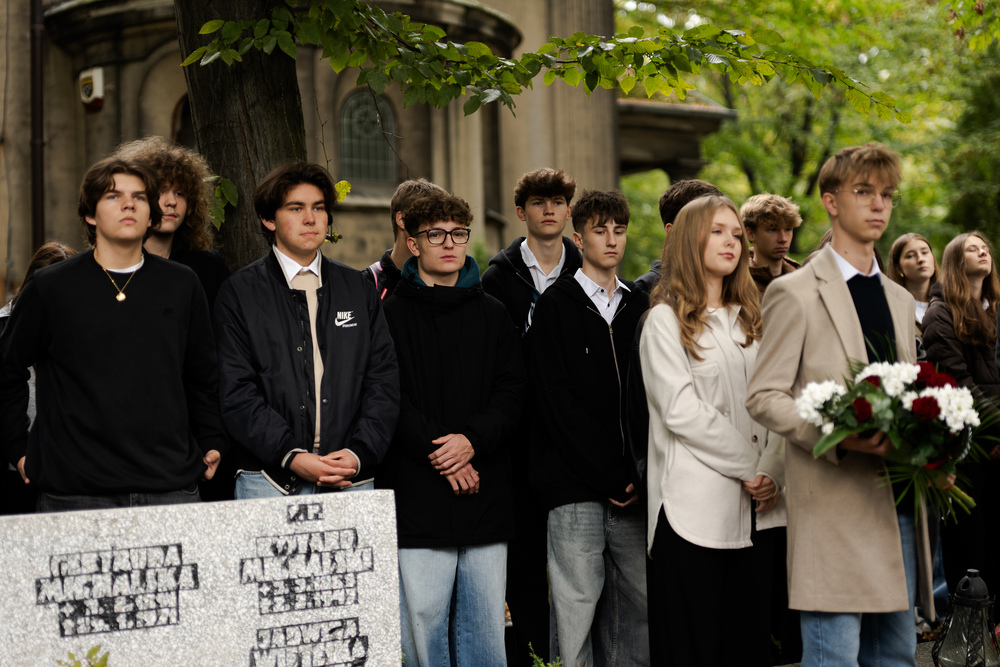Upamiętnienie dr. Juliusza Niekrasza w ramach obchodów Dnia Polskiego Państwa Podziemnego. Fot.: IPN Krzysztof Łojko