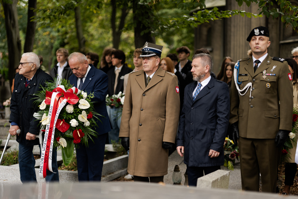 Upamiętnienie dr. Juliusza Niekrasza w ramach obchodów Dnia Polskiego Państwa Podziemnego. Fot.: IPN Krzysztof Łojko