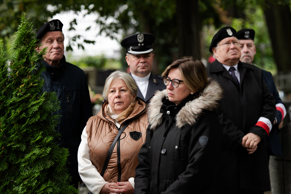 Upamiętnienie dr. Juliusza Niekrasza w ramach obchodów Dnia Polskiego Państwa Podziemnego. Fot.: IPN Krzysztof Łojko