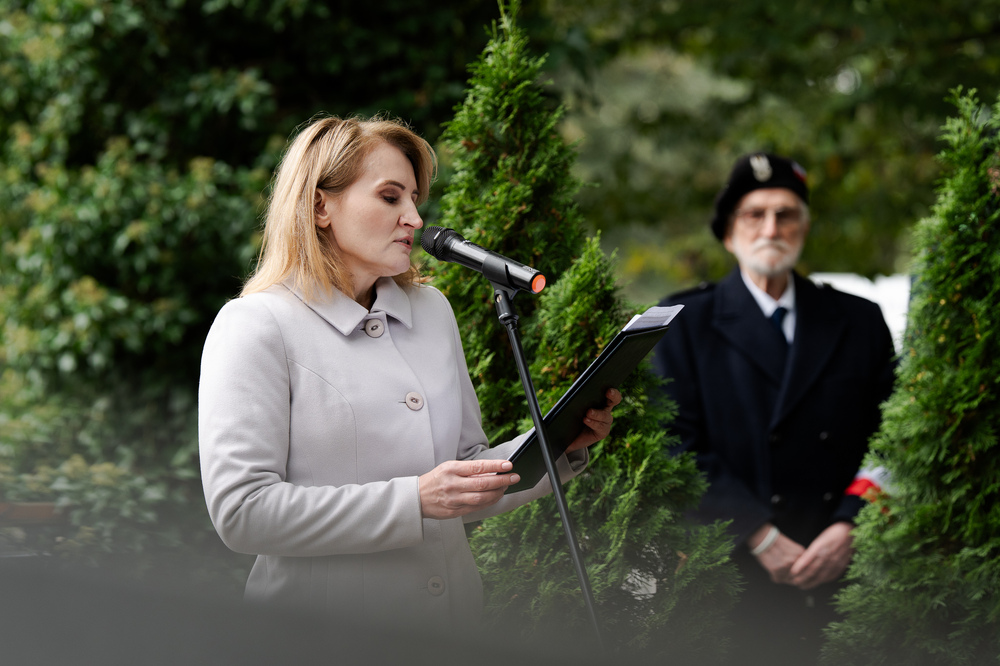 Upamiętnienie dr. Juliusza Niekrasza w ramach obchodów Dnia Polskiego Państwa Podziemnego. Fot.: IPN Krzysztof Łojko