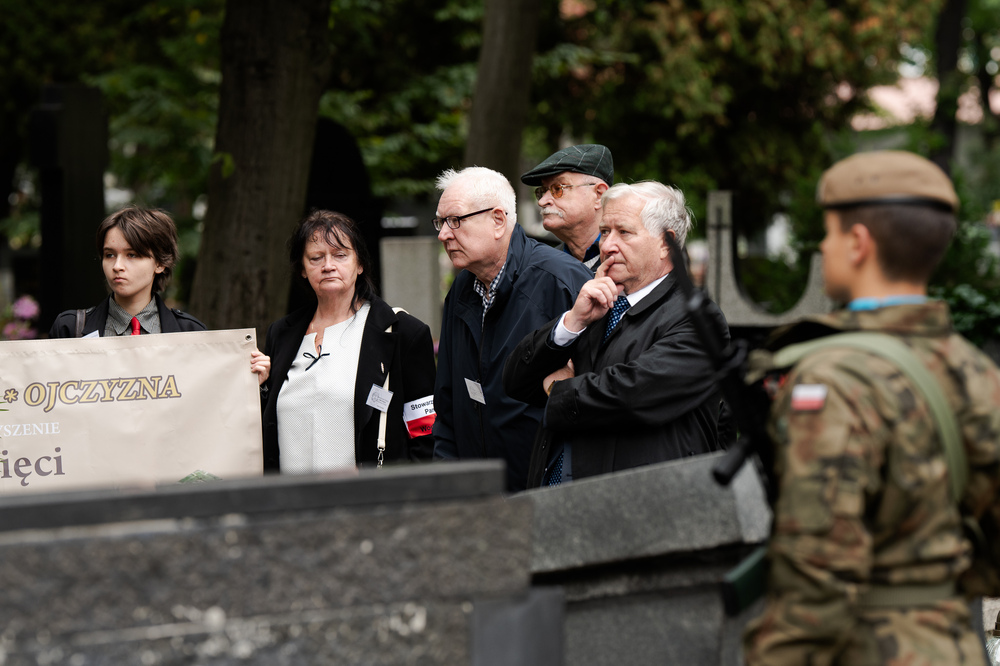Upamiętnienie dr. Juliusza Niekrasza w ramach obchodów Dnia Polskiego Państwa Podziemnego. Fot.: IPN Krzysztof Łojko