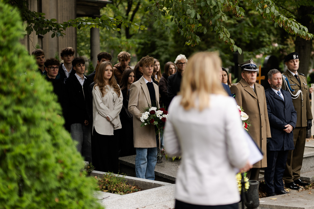 Upamiętnienie dr. Juliusza Niekrasza w ramach obchodów Dnia Polskiego Państwa Podziemnego. Fot.: IPN Krzysztof Łojko
