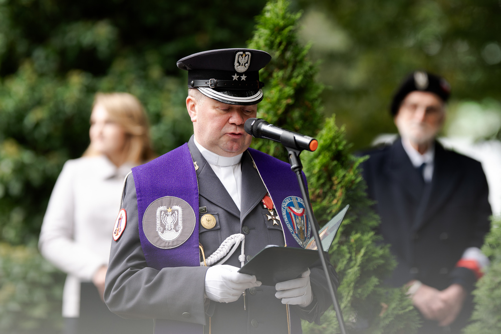 Upamiętnienie dr. Juliusza Niekrasza w ramach obchodów Dnia Polskiego Państwa Podziemnego. Fot.: IPN Krzysztof Łojko