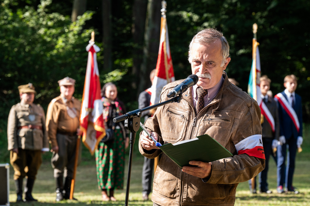 Upamiętniliśmy 79. rocznicę mordu na żołnierzach Narodowych Sił Zbrojnych - operacji „Lawina”. Fot.: IPN Krzysztof Łojko