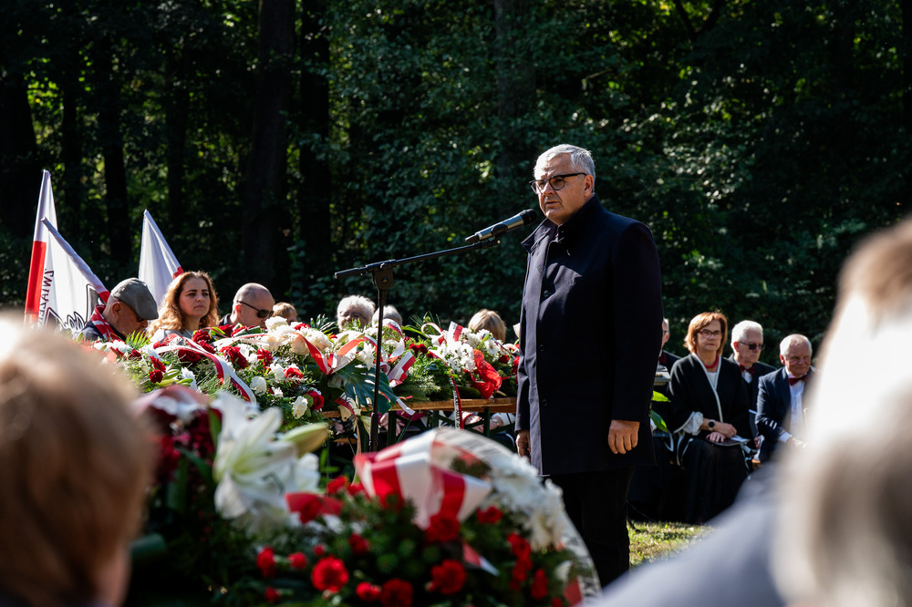 Upamiętniliśmy 79. rocznicę mordu na żołnierzach Narodowych Sił Zbrojnych - operacji „Lawina”. Fot.: IPN Krzysztof Łojko