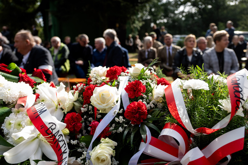 Upamiętniliśmy 79. rocznicę mordu na żołnierzach Narodowych Sił Zbrojnych - operacji „Lawina”. Fot.: IPN Krzysztof Łojko