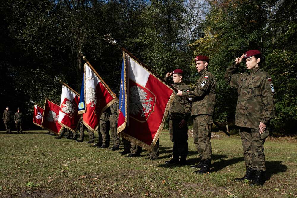 Upamiętniliśmy 79. rocznicę mordu na żołnierzach Narodowych Sił Zbrojnych - operacji „Lawina”. Fot.: IPN Krzysztof Łojko