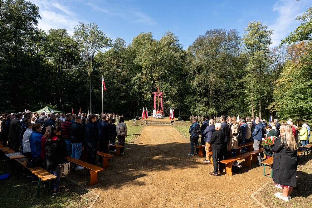 Upamiętniliśmy 79. rocznicę mordu na żołnierzach Narodowych Sił Zbrojnych - operacji „Lawina”. Fot.: IPN Krzysztof Łojko