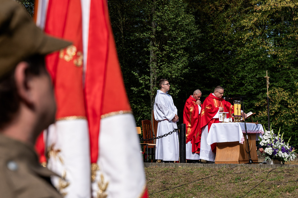 Upamiętniliśmy 79. rocznicę mordu na żołnierzach Narodowych Sił Zbrojnych - operacji „Lawina”. Fot.: IPN Krzysztof Łojko