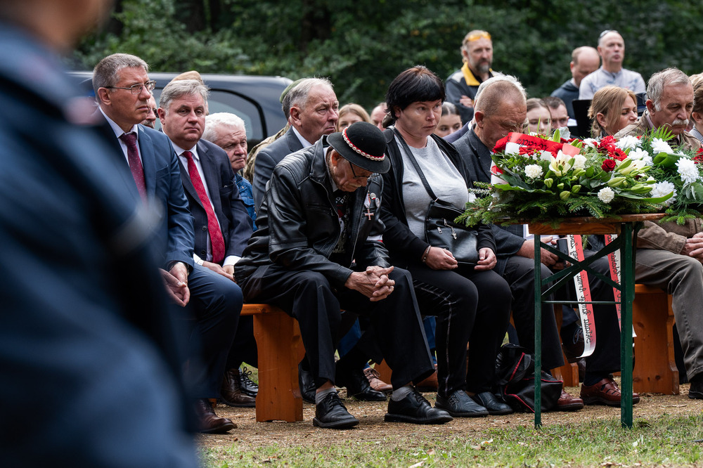 Upamiętniliśmy 79. rocznicę mordu na żołnierzach Narodowych Sił Zbrojnych - operacji „Lawina”. Fot.: IPN Krzysztof Łojko