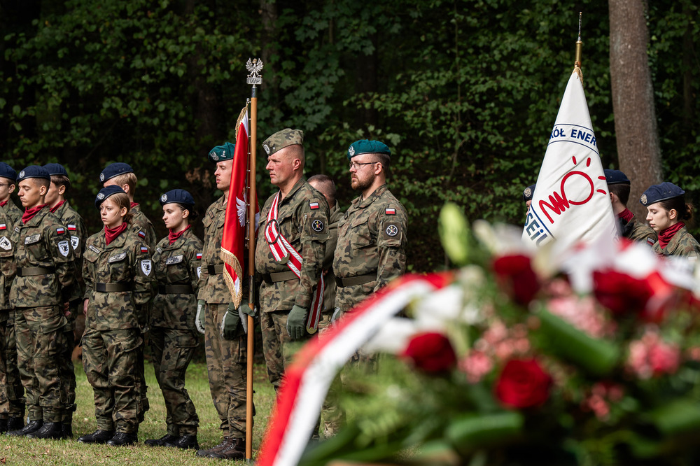 Upamiętniliśmy 79. rocznicę mordu na żołnierzach Narodowych Sił Zbrojnych - operacji „Lawina”. Fot.: IPN Krzysztof Łojko