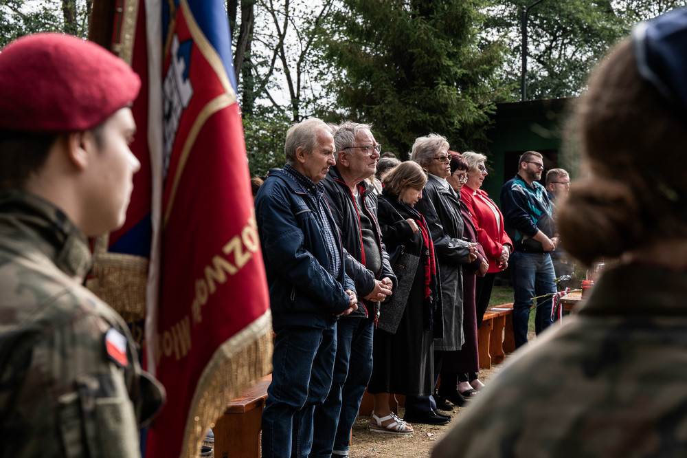 Upamiętniliśmy 79. rocznicę mordu na żołnierzach Narodowych Sił Zbrojnych - operacji „Lawina”. Fot.: IPN Krzysztof Łojko