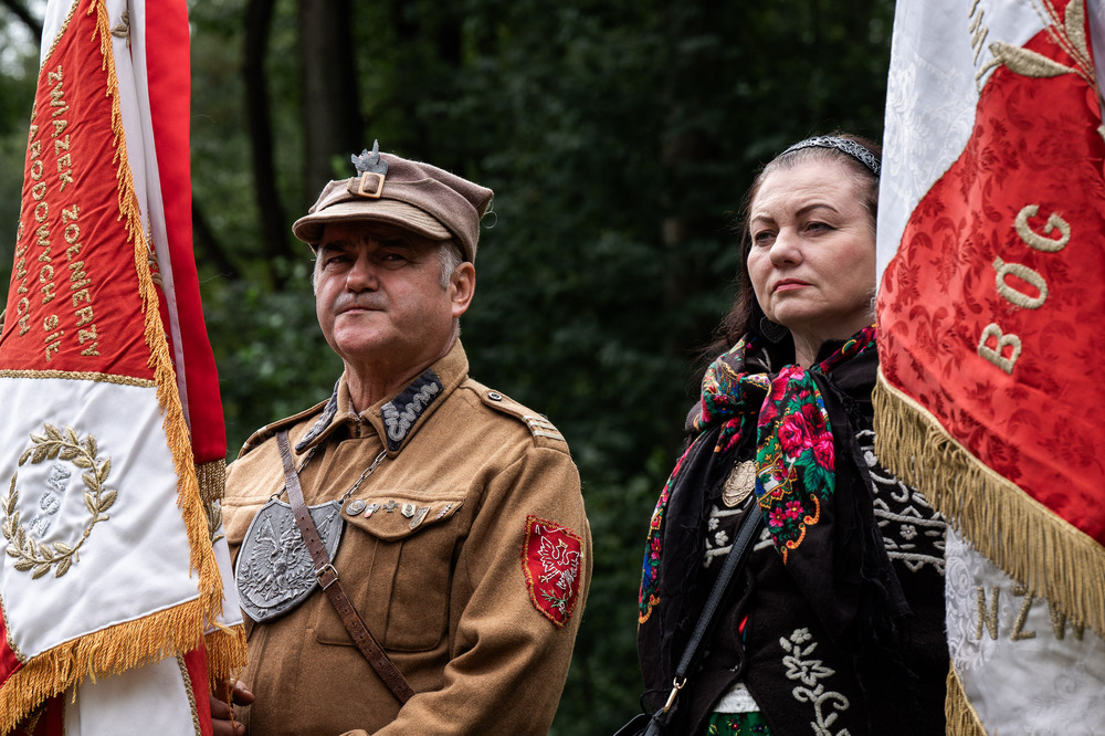 Upamiętniliśmy 79. rocznicę mordu na żołnierzach Narodowych Sił Zbrojnych - operacji „Lawina”. Fot.: IPN Krzysztof Łojko