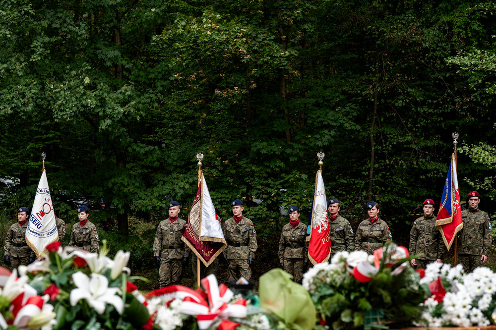 Upamiętniliśmy 79. rocznicę mordu na żołnierzach Narodowych Sił Zbrojnych - operacji „Lawina”. Fot.: IPN Krzysztof Łojko