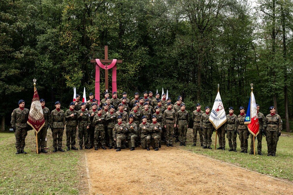 Upamiętniliśmy 79. rocznicę mordu na żołnierzach Narodowych Sił Zbrojnych - operacji „Lawina”. Fot.: IPN Krzysztof Łojko