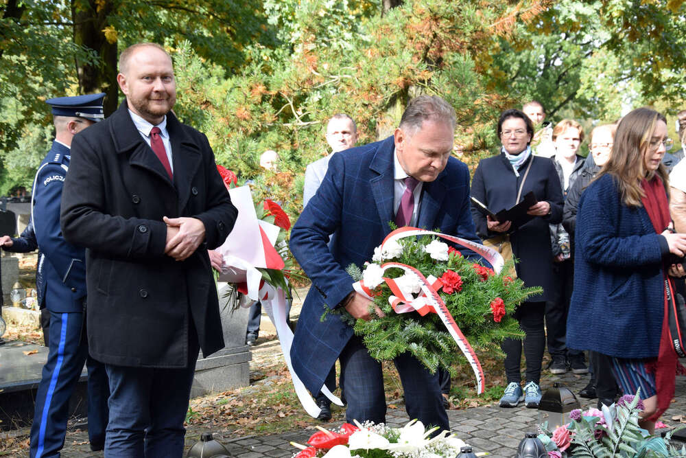 Upamiętniliśmy powstańców śląskich Józefa Zupoka oraz Hermana Kabela w ramach akcji „Wszyscy jesteśmy ze Śląska!”