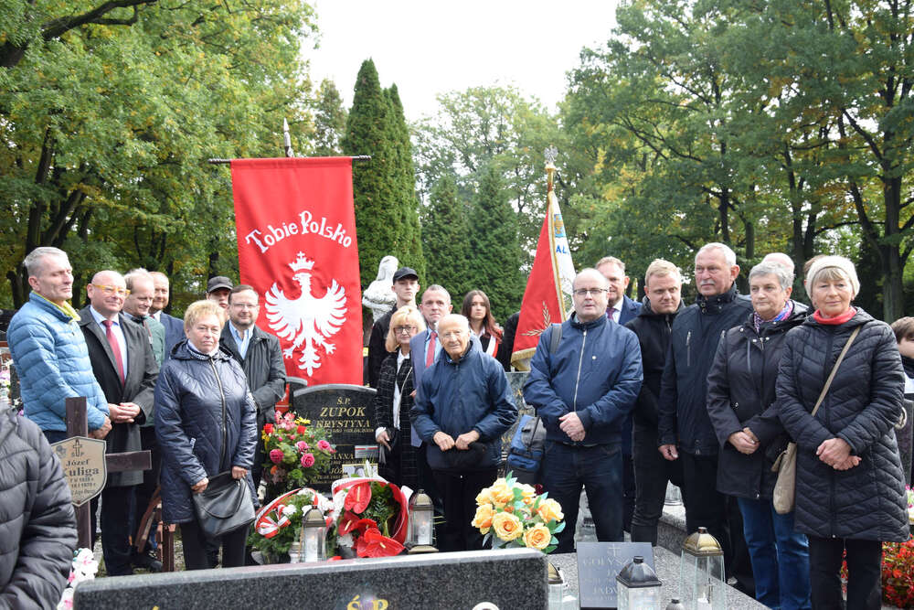 Upamiętniliśmy powstańców śląskich Józefa Zupoka oraz Hermana Kabela w ramach akcji „Wszyscy jesteśmy ze Śląska!”