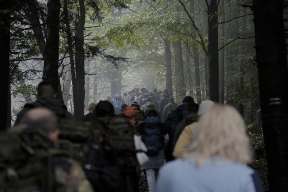 XXVI Rajd Historyczno-Turystyczny Szlakiem „Czarnej Brygady” pułkownika Stanisława Maczka. Fot. Adam Kondracki/IPN