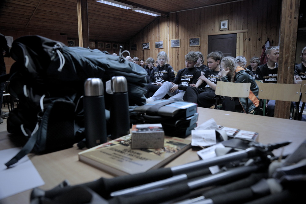 XXVI Rajd Historyczno-Turystyczny Szlakiem „Czarnej Brygady” pułkownika Stanisława Maczka. Fot. Adam Kondracki/IPN