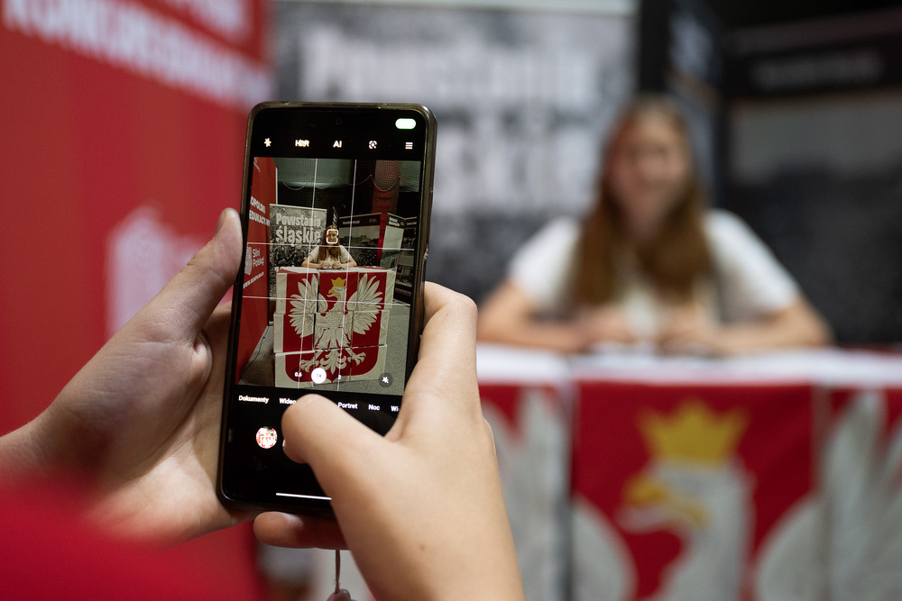 Stoisko IPN Katowice – historia w działaniu. Fot.: IPN Krzysztof Łojko