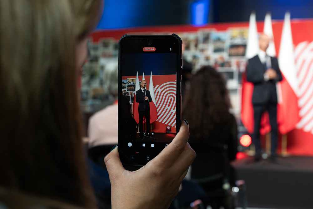 Gala Nagrody im. Grażyny Langowskiej na Kongresie Przyszłości Narodowej w Łodzi. Fot.: IPN Krzysztof Łojko