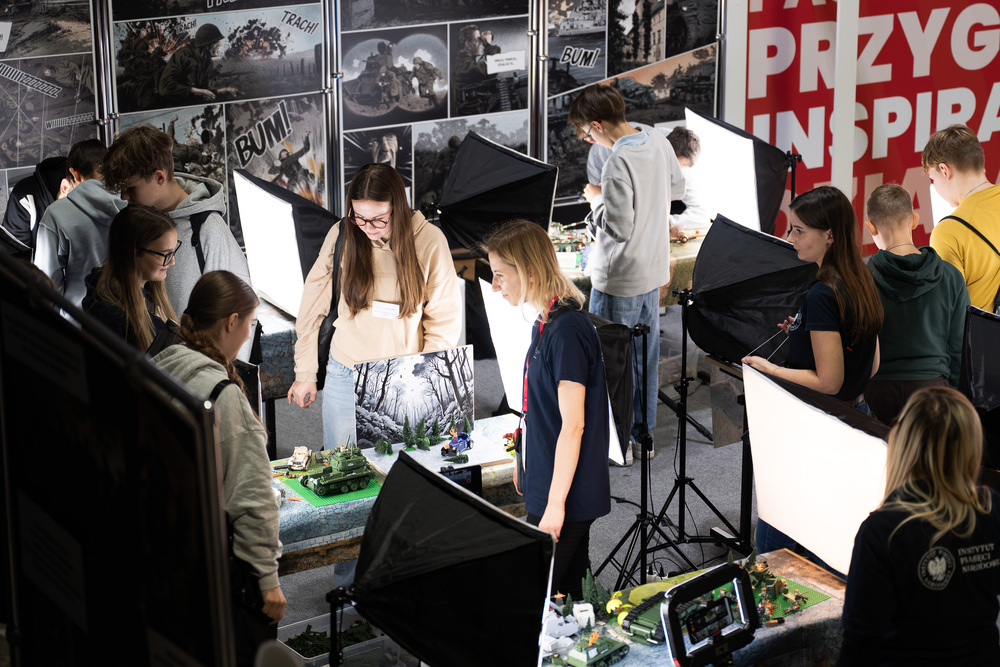 Wystawy i strefy na Kongresie Przyszłości Narodowej w Łodzi. Fot.: IPN Krzysztof Łojko