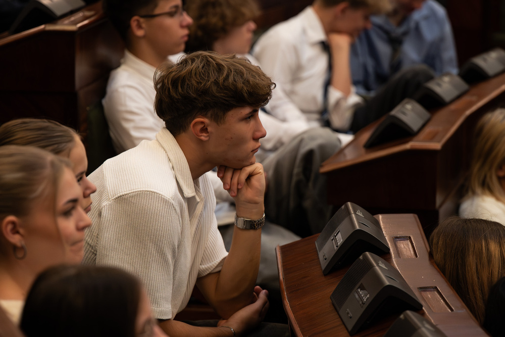 Konferencja edukacyjna dla młodzieży „Pod czerwoną gwiazdą – Górny Śląsk w 1945 r.”. Fot.: IPN Krzysztof Łojko