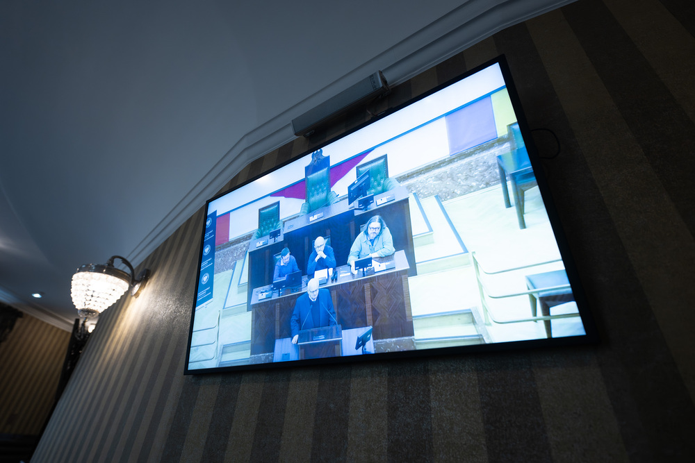 Konferencja edukacyjna dla młodzieży „Pod czerwoną gwiazdą – Górny Śląsk w 1945 r.”. Fot.: IPN Krzysztof Łojko