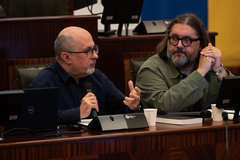 Konferencja edukacyjna dla młodzieży „Pod czerwoną gwiazdą – Górny Śląsk w 1945 r.”. Fot.: IPN Krzysztof Łojko