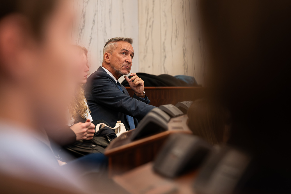 Konferencja edukacyjna dla młodzieży „Pod czerwoną gwiazdą – Górny Śląsk w 1945 r.”. Fot.: IPN Krzysztof Łojko