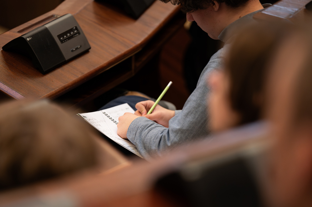 Konferencja edukacyjna dla młodzieży „Pod czerwoną gwiazdą – Górny Śląsk w 1945 r.”. Fot.: IPN Krzysztof Łojko