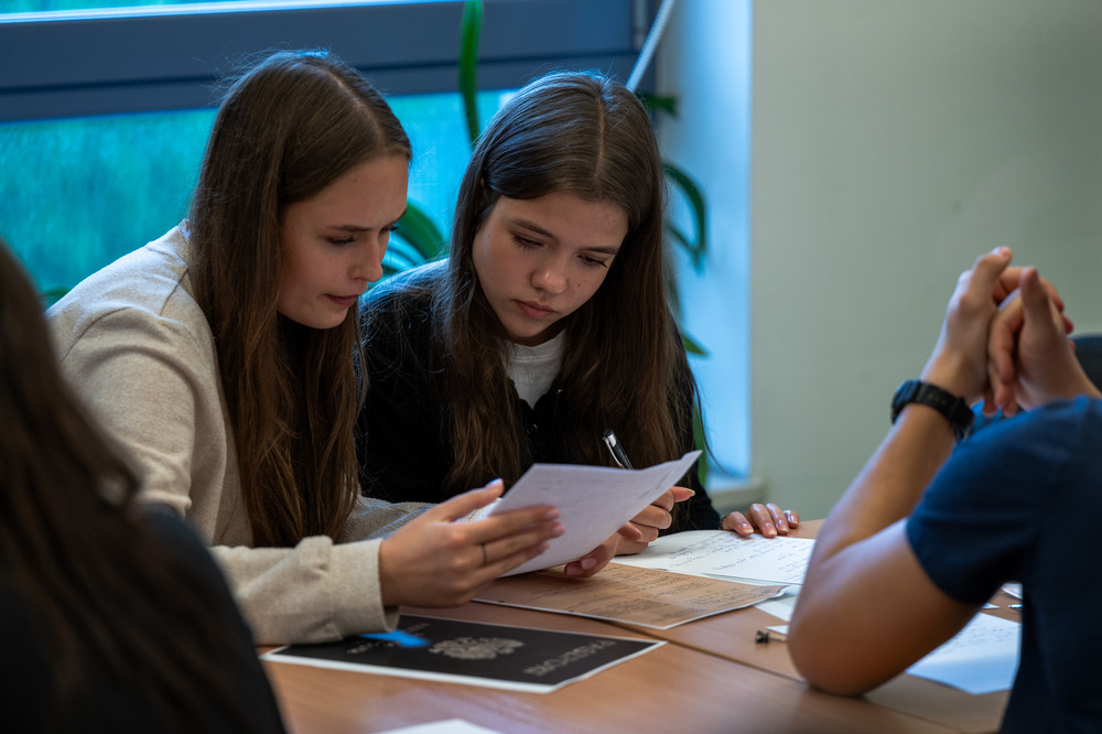 Zajęcia edukacyjne „Co kryją archiwa IPN?”. Fot.: IPN Krzysztof Łojko