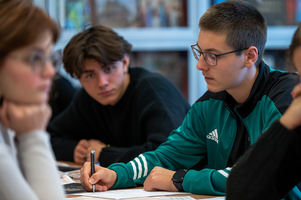 Zajęcia edukacyjne „Co kryją archiwa IPN?”. Fot.: IPN Krzysztof Łojko