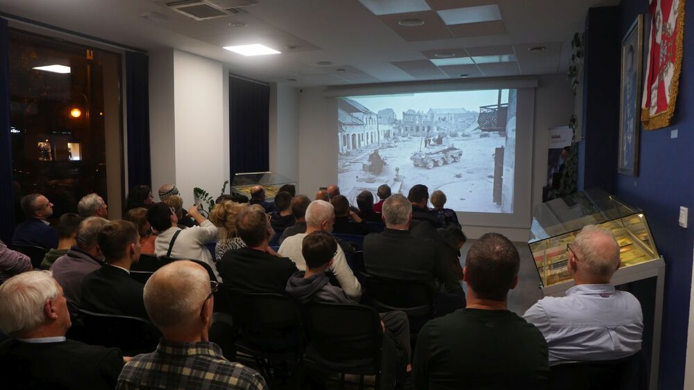 Wykład Adama Kurusa. Fot. Kamil Langier