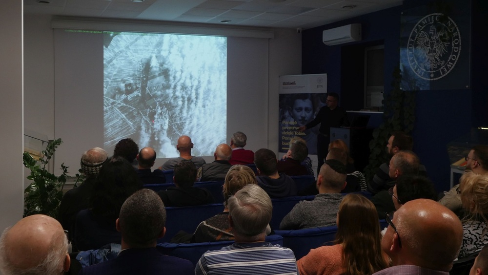 Wykład Adama Kurusa. Fot. Kamil Langier