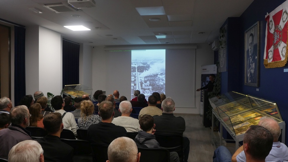 Wykład Adama Kurusa. Fot. Kamil Langier