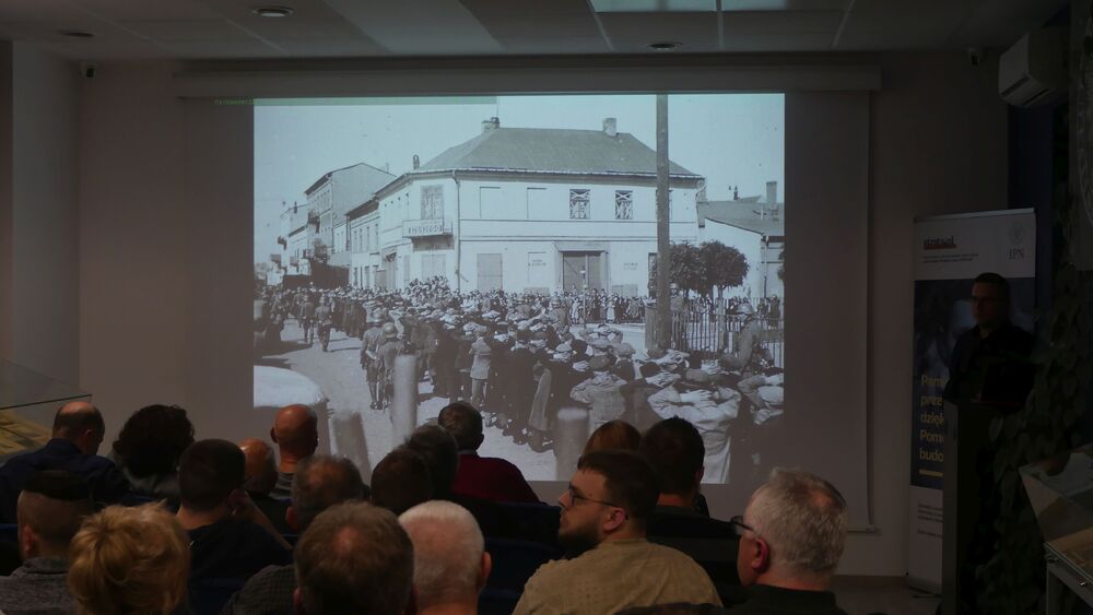 Wykład Adama Kurusa. Fot. Kamil Langier