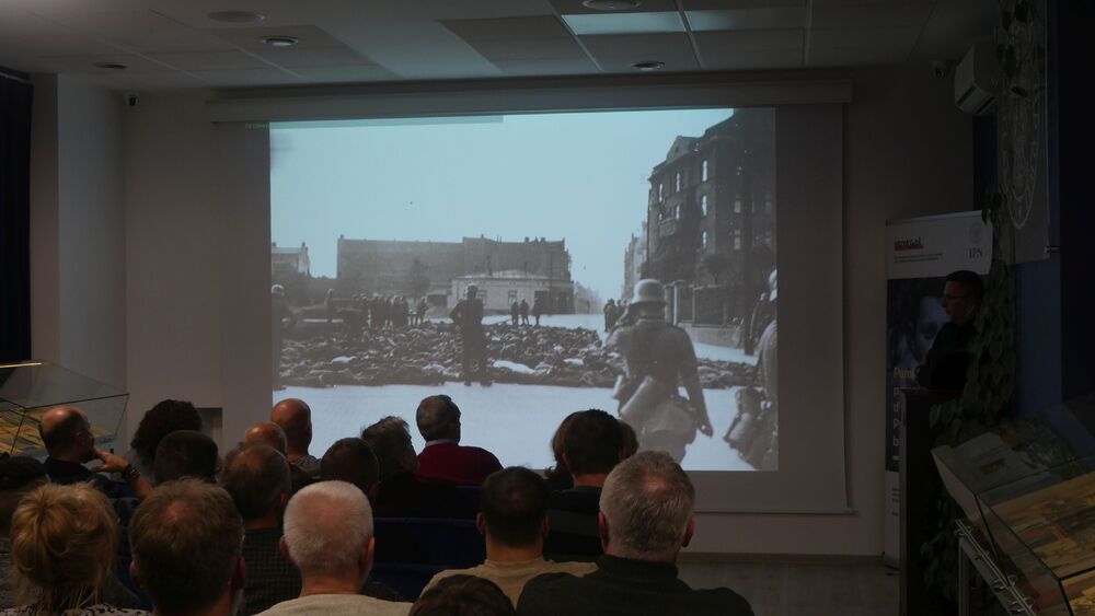 Wykład Adama Kurusa. Fot. Kamil Langier